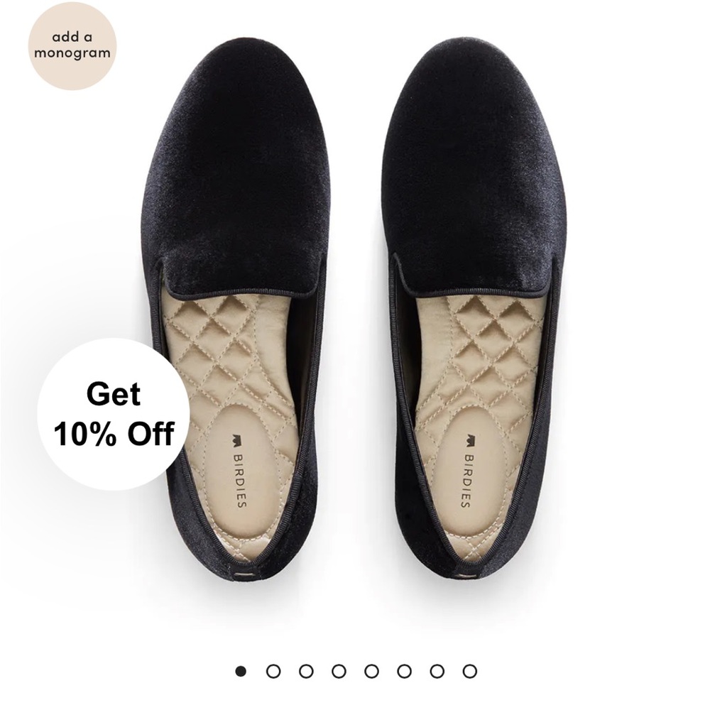 Birdies Starling Velvet Loafers